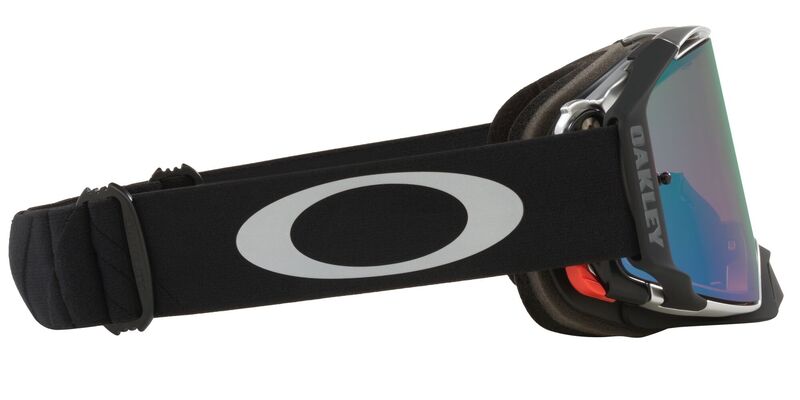 OAKLEY Airbrake MX Brille - Tuff Blocks schwarz Gunmetal Prizm MX Jade Lens