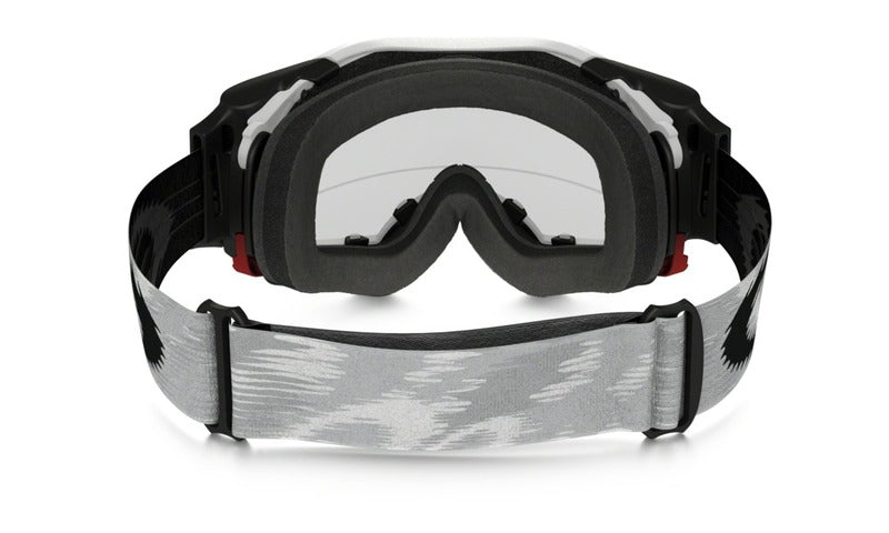 OAKLEY Airbrake MX Race-Ready Roll-Off Brille Matte weiß Speed klare Linse