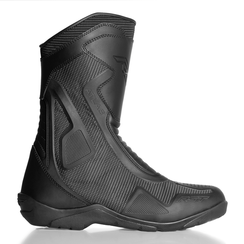 RST Atlas Wasserdichter Motorradstiefel - Schwarz
