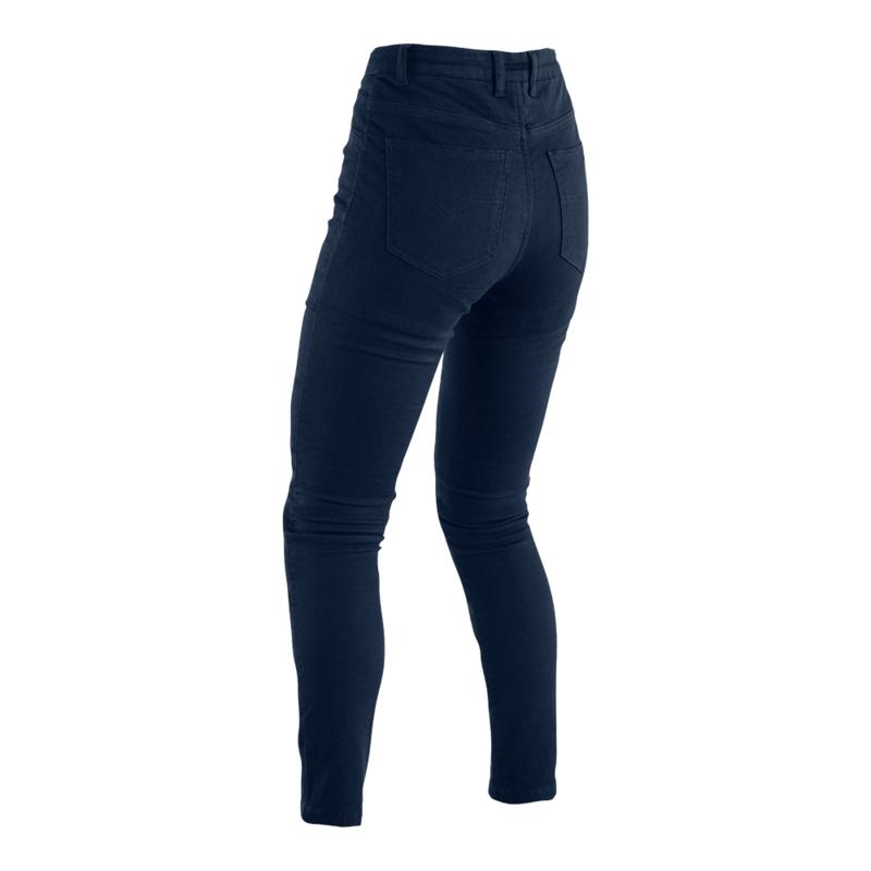 RST Jegging CE Verstärkte Damen Textil Motorradjeans - Indigoblau Kurzes Bein