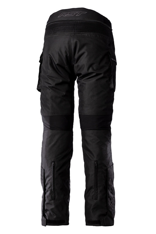 RST Endurance CE Textil-Motorradhose - Schwarz/Schwarz Kurze Motorradhosenbeine