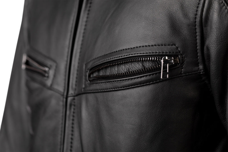 RST Roadster 3 CE Lederjacke - Schwarz