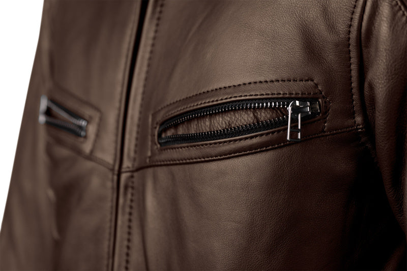 RST Roadster 3 CE Lederjacke - Braun
