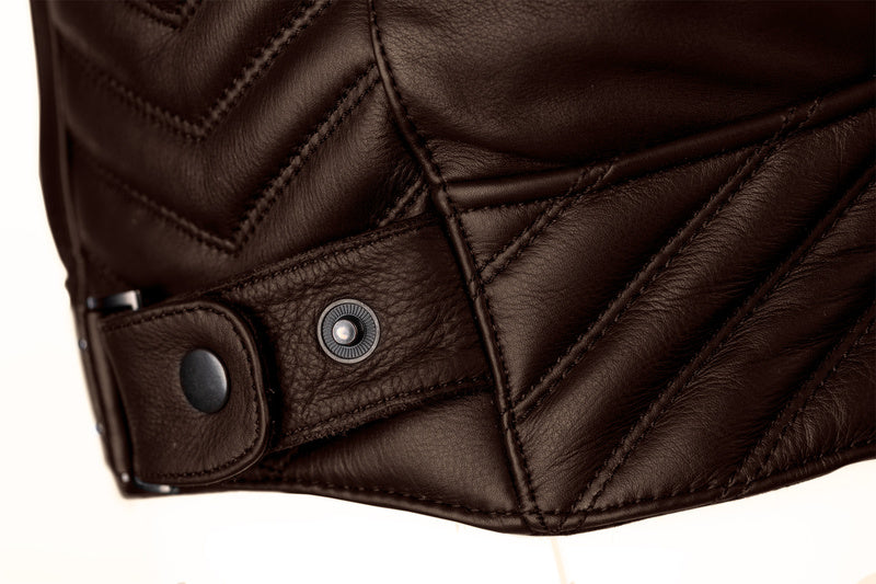 RST Roadster 3 CE Lederjacke - Braun