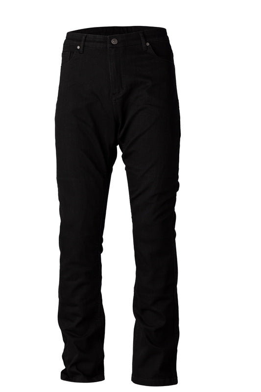 RST Verstärkte Textil-Motorradhose 2 CE, gerades Bein - Schwarz Kurze Motorradhosenbeine