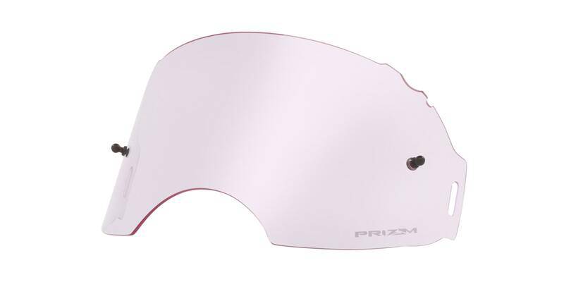 OAKLEY Airbrake MTB Ersatzteile-Brille mit Prizm Low Light Scheibe, sportliche Mountainbike-Brille mit klarem Sichtfeld