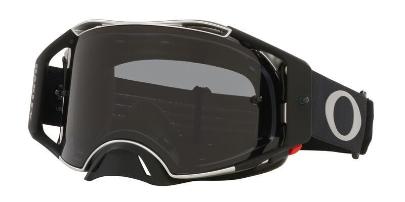 OAKLEY Airbrake MX Brille - Tuff Blocks schwarz Gunmetal Linse Grau