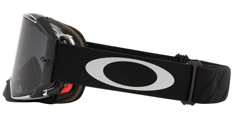 OAKLEY Airbrake MX Brille - Tuff Blocks schwarz Gunmetal Linse Grau