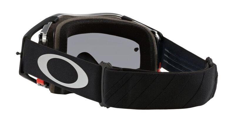 OAKLEY Airbrake MX Brille - Tuff Blocks schwarz Gunmetal Linse Grau
