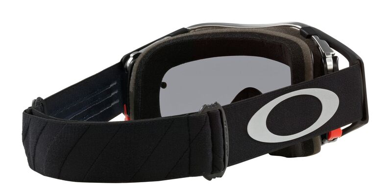 OAKLEY Airbrake MX Brille - Tuff Blocks schwarz Gunmetal Linse Grau