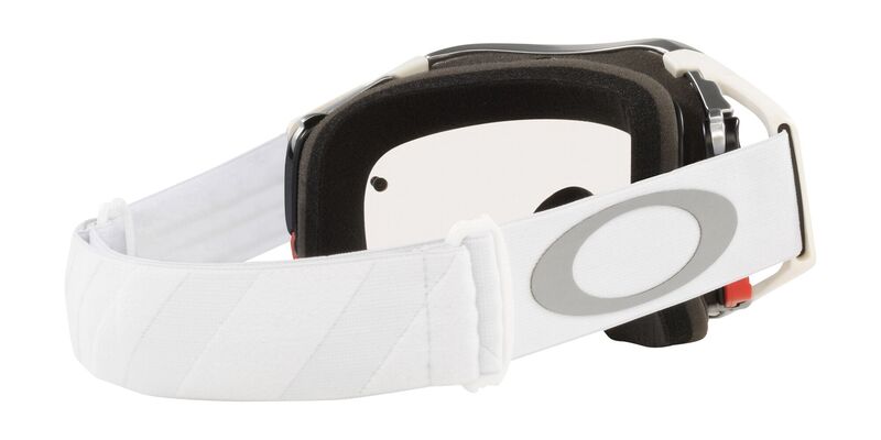 OAKLEY Airbrake MX Brille - Tuff Blocks weiß Klare Linse