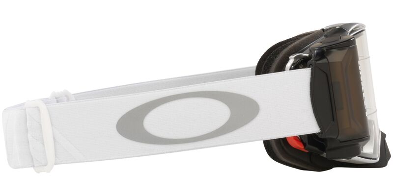 OAKLEY Airbrake MX Brille - Tuff Blocks weiß Race-Ready Roll-Off Clare Linse