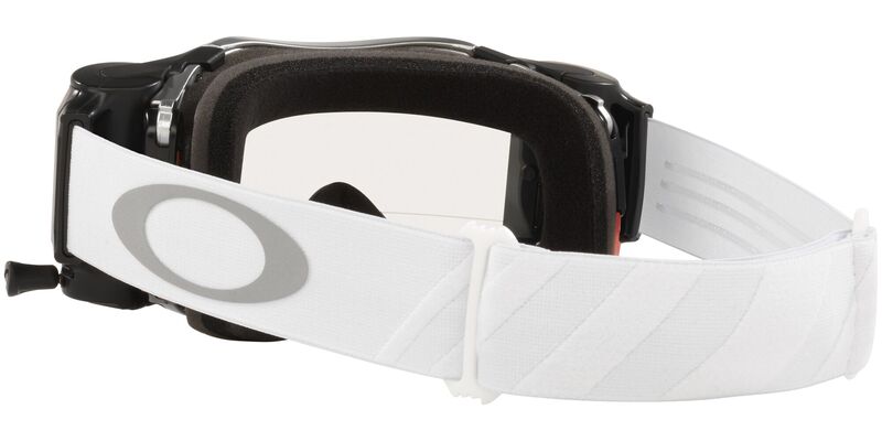 OAKLEY Airbrake MX Brille - Tuff Blocks weiß Race-Ready Roll-Off Clare Linse