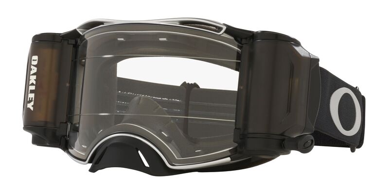 OAKLEY Airbrake MX Brille - Tuff Blocks schwarz Gunmetal Race-Ready Roll-Off klare Linse
