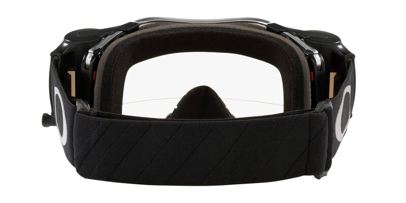 OAKLEY Airbrake MX Brille - Tuff Blocks schwarz Gunmetal Race-Ready Roll-Off klare Linse