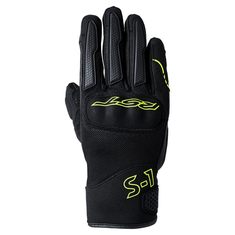 RST Motorradhandschuhe Herren S-1 mesh CE - Neon Gelb