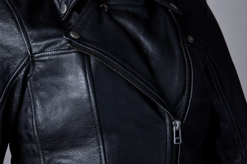 RST Ripley2 CE Damen Lederjacke - Schwarz