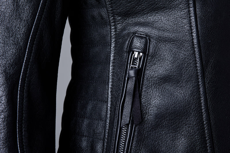 RST Ripley2 CE Damen Lederjacke - Schwarz