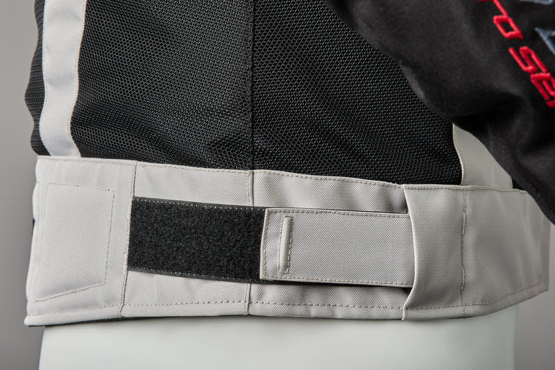RST Ventilator-XT CE Textil-Motorradjacke Herren - Schwarz/Silber