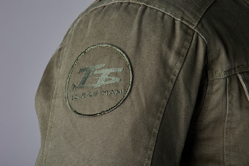 RST Crosby 2 CE Textil-Motorradjacke Herren - Grün