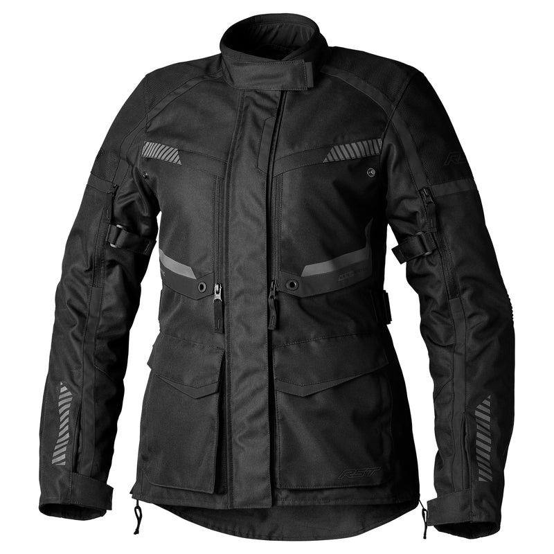 RST Maverick EVO CE Textil-Motorradjacke Damen - Schwarz