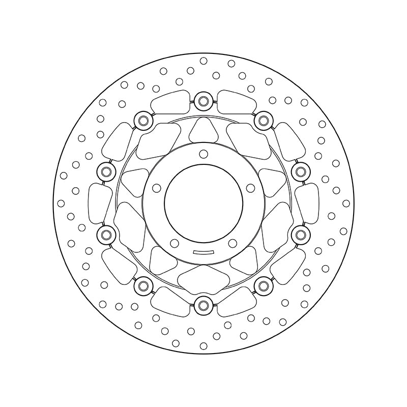 BREMB BRAKE DISC ORO SERIE 78B40868