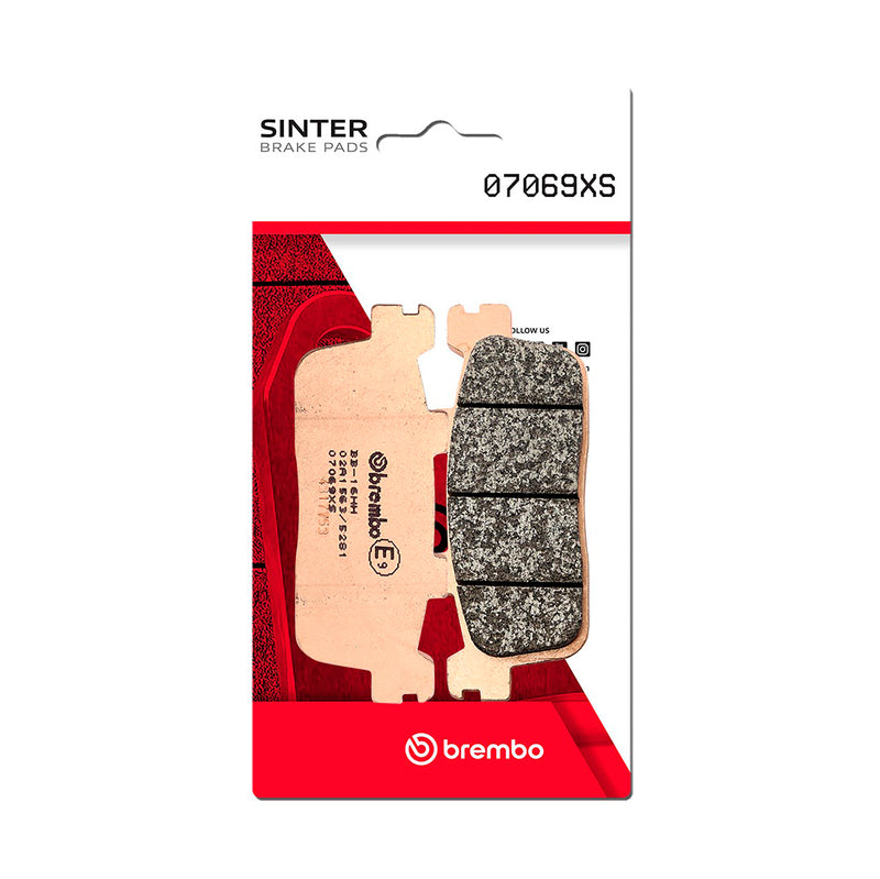 BREMB BRAKE PADS 07069XS SINTER METAL