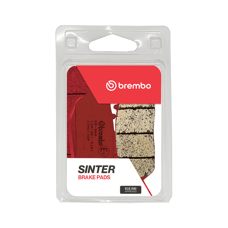 BREMB BRAKE PADS 07HO13SP SINTER METAL