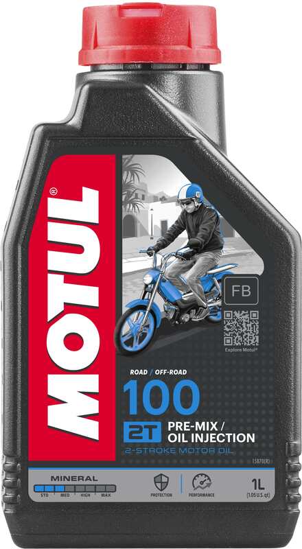 MOTUL 100 2T Motomix Motorenöl - 1L