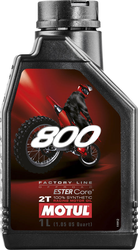 MOTUL 800 Factory Line Off-Road Racing 2T Motorenöl - 1 l