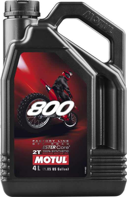 MOTUL 800 Factory Line Off-Road Racing 2T Motorenöl - 4 l