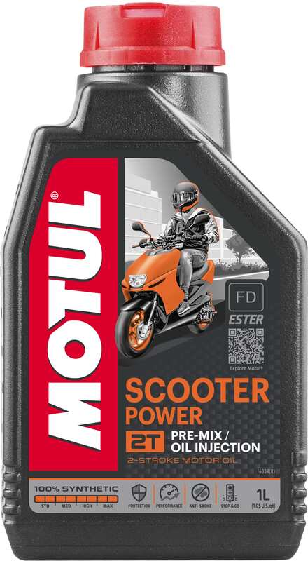 MOTUL Scooter Power 2T Motorenöl - 1 l