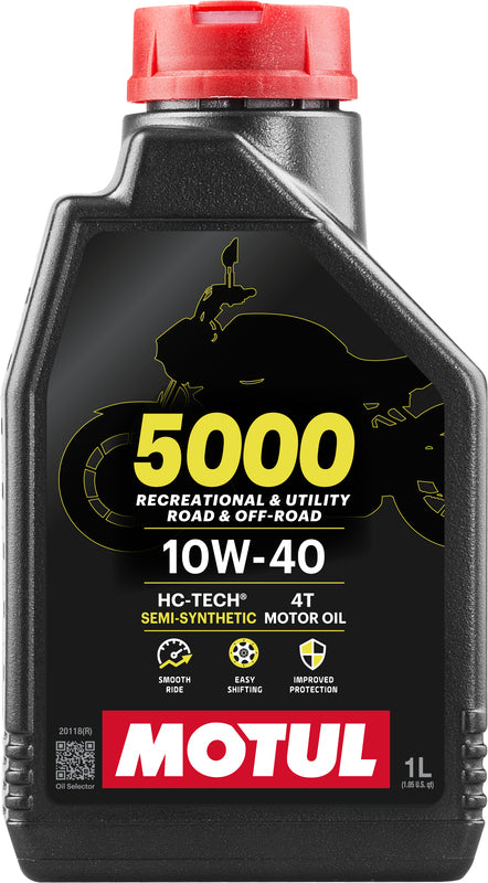 MOTUL 5000 4T Motorenöl - 10W40 1 l