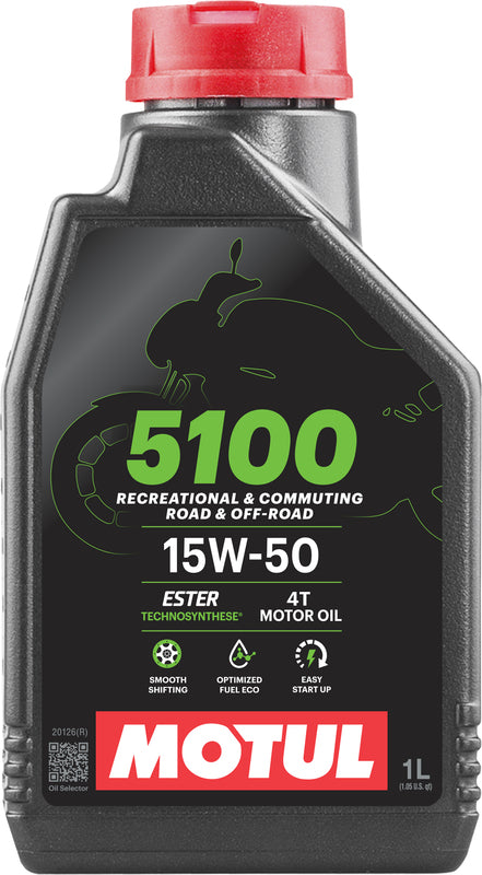 MOTUL 5100 4T Motorenöl - 15W50 1 l