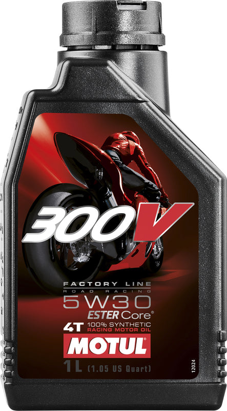 MOTUL 300V Factory Line Road Racing 4T Motorenöl - 5W30 1 l