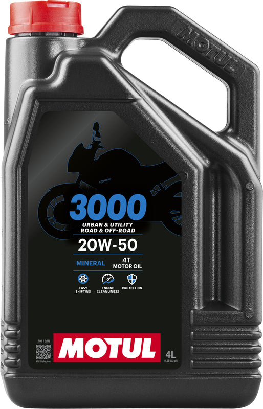 MOTUL 3000 4T Motorenöl - 20W50 4 l