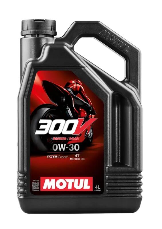 MOTUL 300V Factory Line Road Racing 4T Motorenöl - 0W30 4L