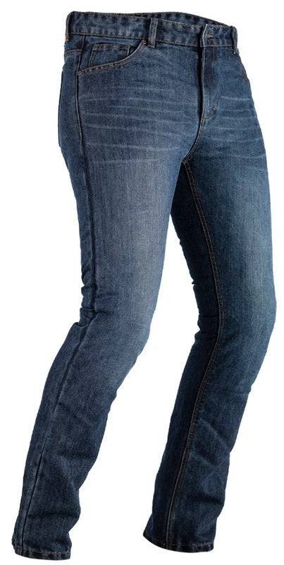 RST Single Layer Verstärkte Motorradjeans Denim Blau