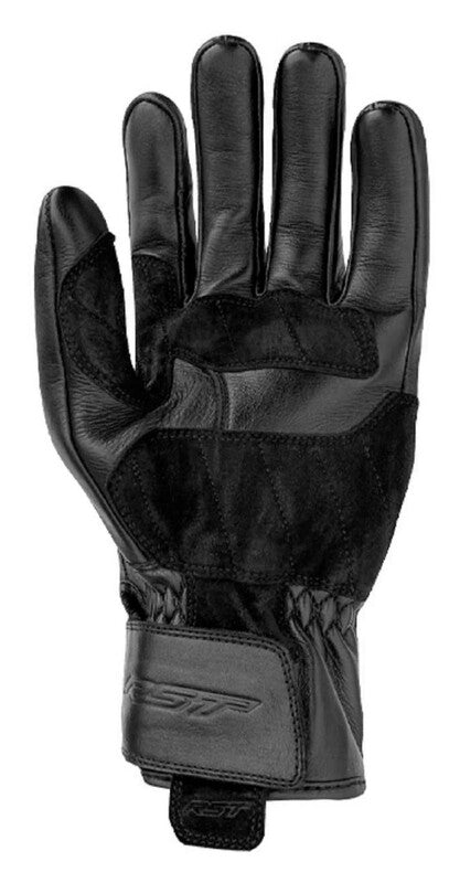 RST Crosby Motorradhandschuhe Leder Schwarz