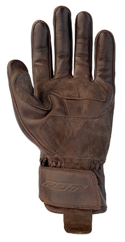 RST Crosby Motorradhandschuhe Leder Braun