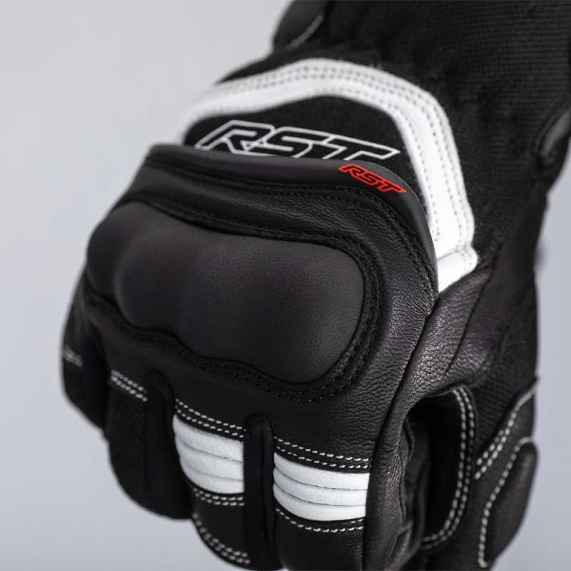 RST Urban Air 3 Mesh Motorradhandschuhe Textil/Leder Weiß Damen