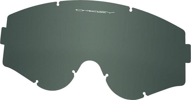 OAKLEY L Frame Ersatzscheibe Lexan dunkelgrau