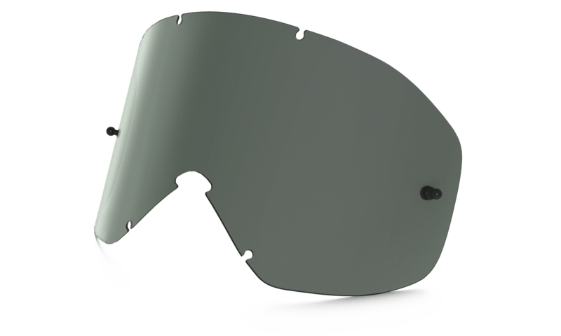 OAKLEY O Frame 2.0 Ersatzscheibe Lexan dunkelgrau