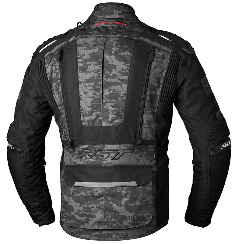 RST Pro Series Adventure-X Textil-Motorradjacke - Grau/Camo