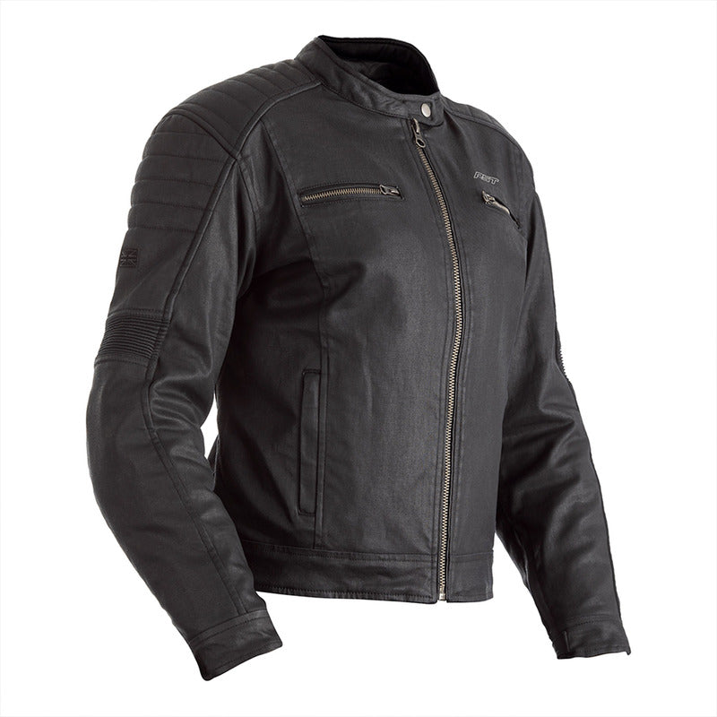 RST Brixton CE Textil-Motorradjacke Schwarz Damen