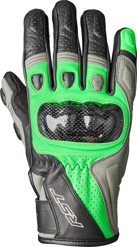 RST Stunt 3 Motorradhandschuhe - Neongrün