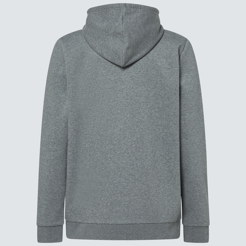 OAKLEY Bark FZ 2.0 Hoodie Freizeitbekleidung, graue Kapuzenjacke mit Logo-Print, bequemer Schnitt, für Damen und Herren