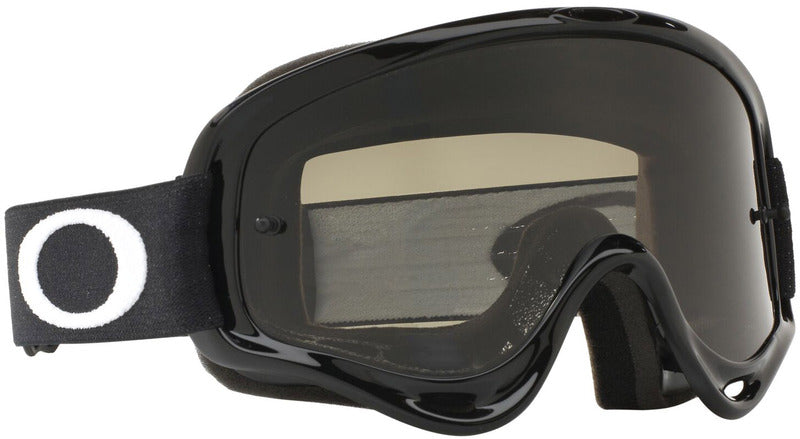OAKLEY XS O Frame MX Sand Brille Jet schwarz dunkelgrau + klare Linse