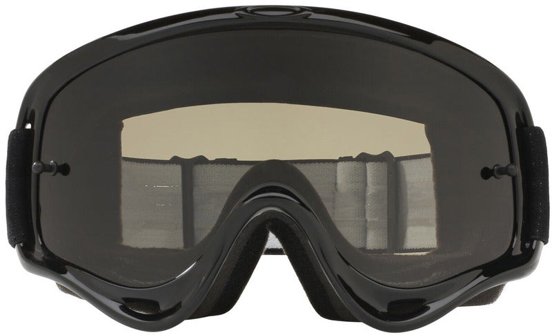 OAKLEY XS O Frame MX Sand Brille Jet schwarz dunkelgrau + klare Linse