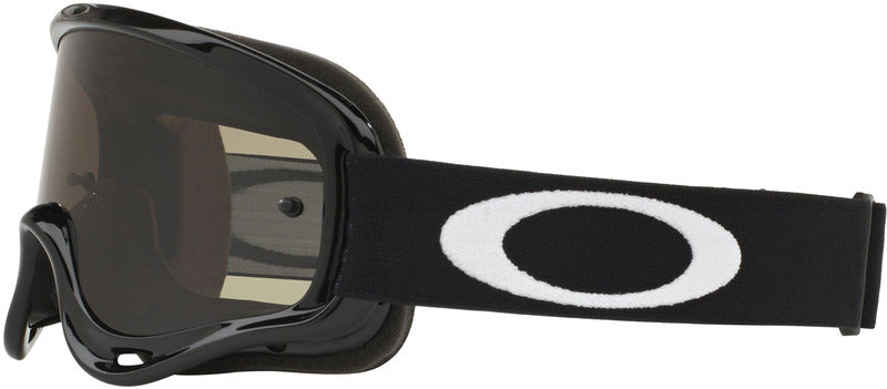 OAKLEY XS O Frame MX Sand Brille Jet schwarz dunkelgrau + klare Linse